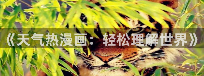 汗汗漫画免费观看入口：《天气热漫画：轻松理解世界》