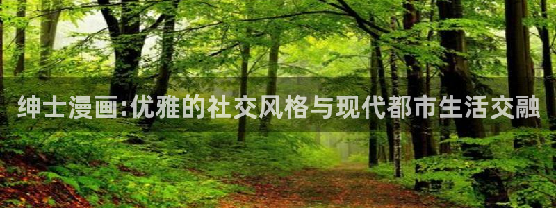 汗汗漫画平台：绅士漫画:优雅的社交风格与现代都市生活交融